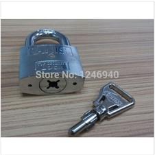 3 pcs of 40mm high quality zinc alloy same number pad lock for boxes, security lock, 1 key for 1 lock